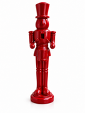 Deko-Nussknacker mit Trommel – Rot, 60 cm – Produktansicht