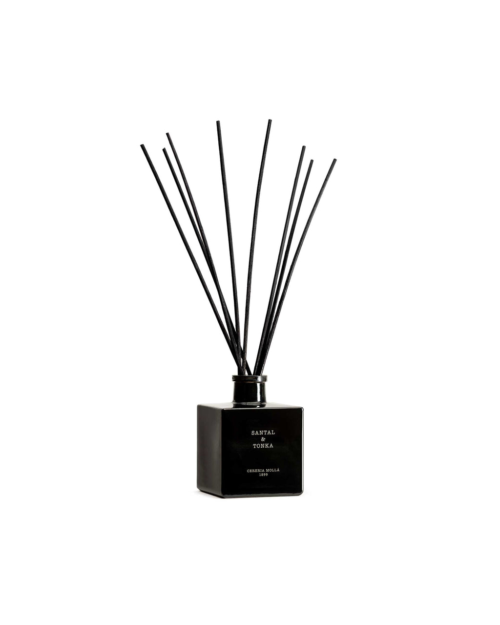 Santal & Tonka Duftdiffusor 250 ml im schwarzen Glas