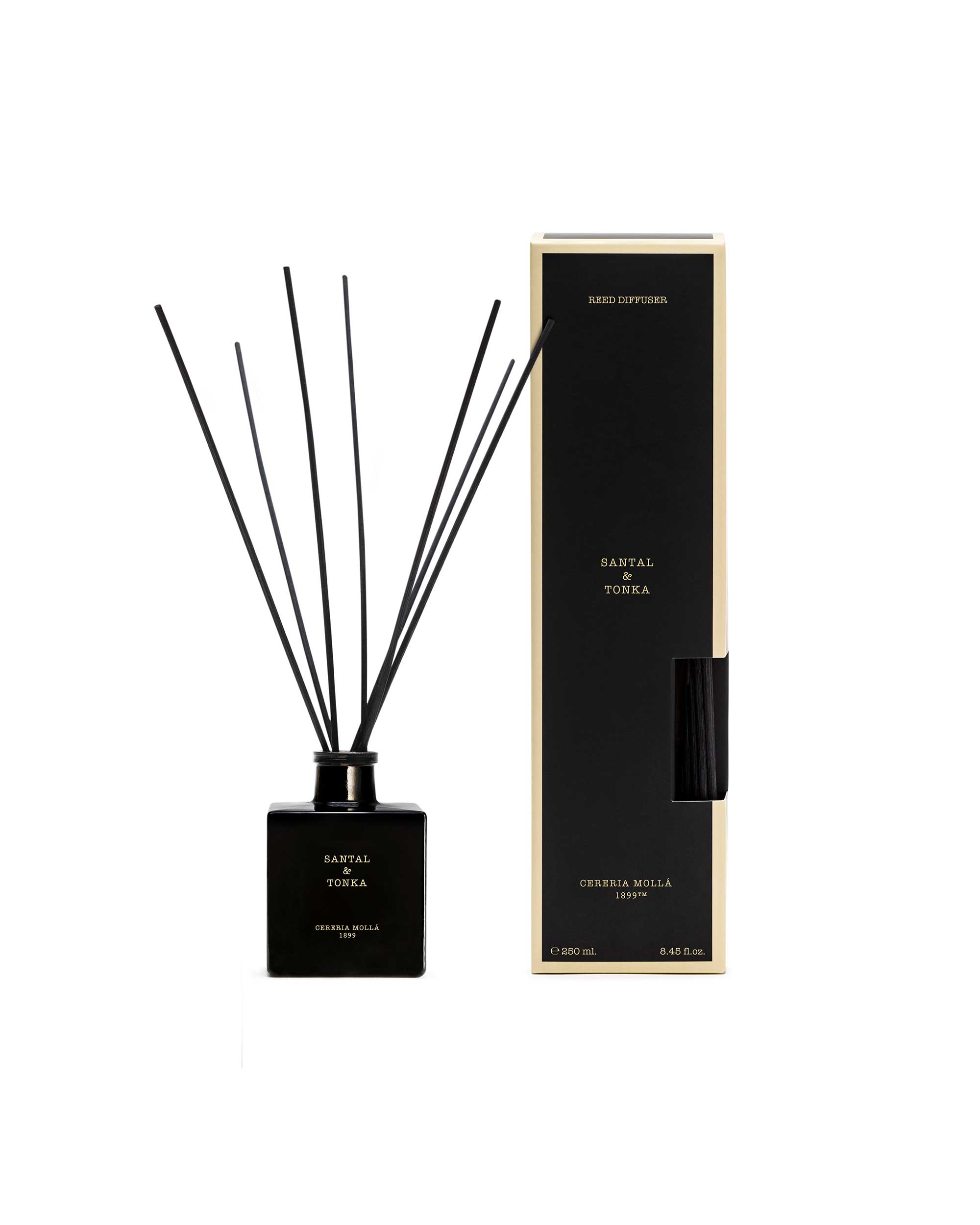 Santal & Tonka Duftdiffusor 250 ml mit Verpackung