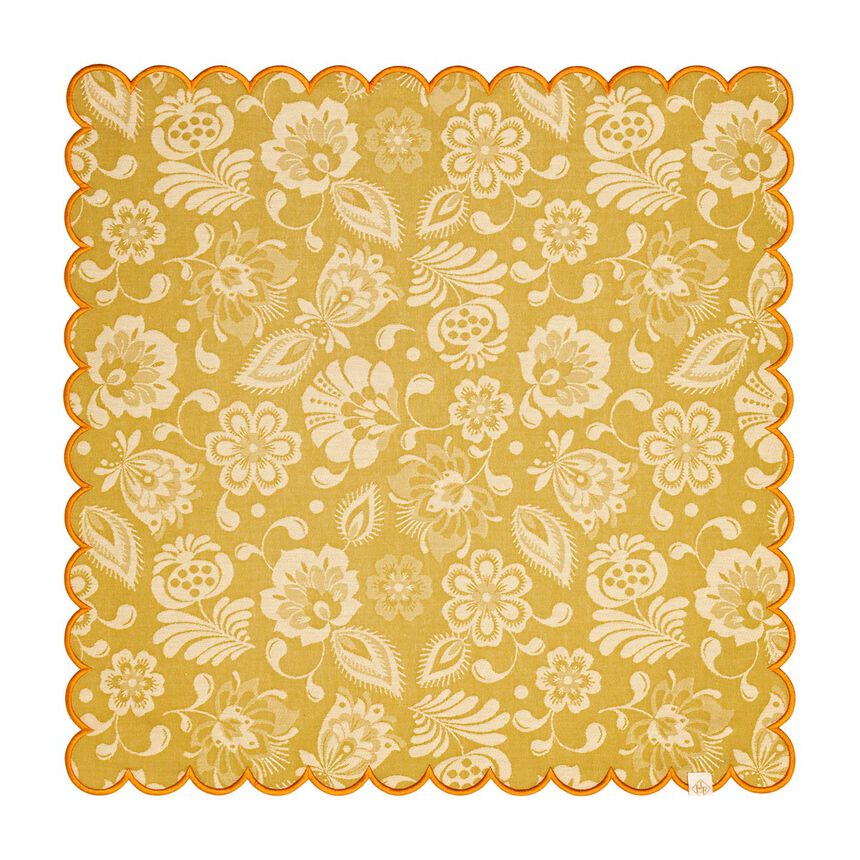 Jacquard Français Serviette „Fête“ Rosé Gold