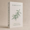 Storage-Buch Simplicity – Vorderansicht