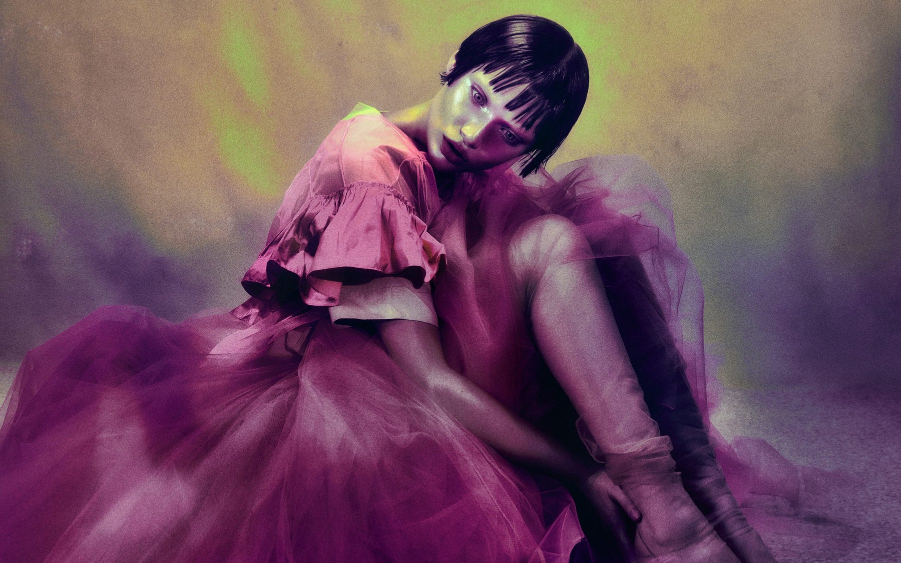 Susanne Bommer Editorial in Pink bei Rosa & Grün München