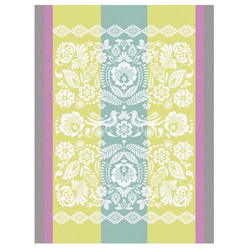 Jacquard Français Geschirrtuch „Éclat“ Mint