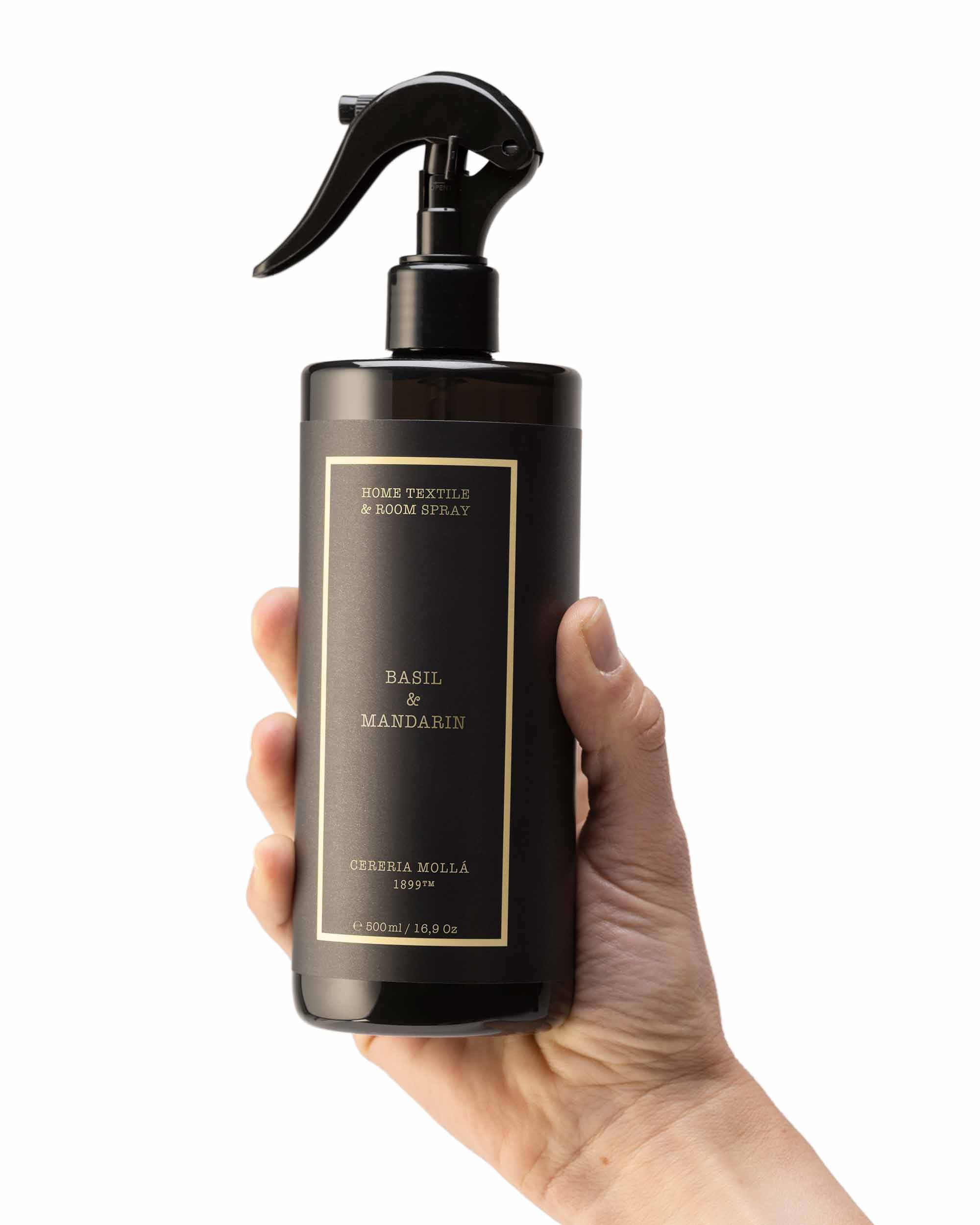 Basil & Mandarin – Exklusives Raum-/Textilspray (500 ml)