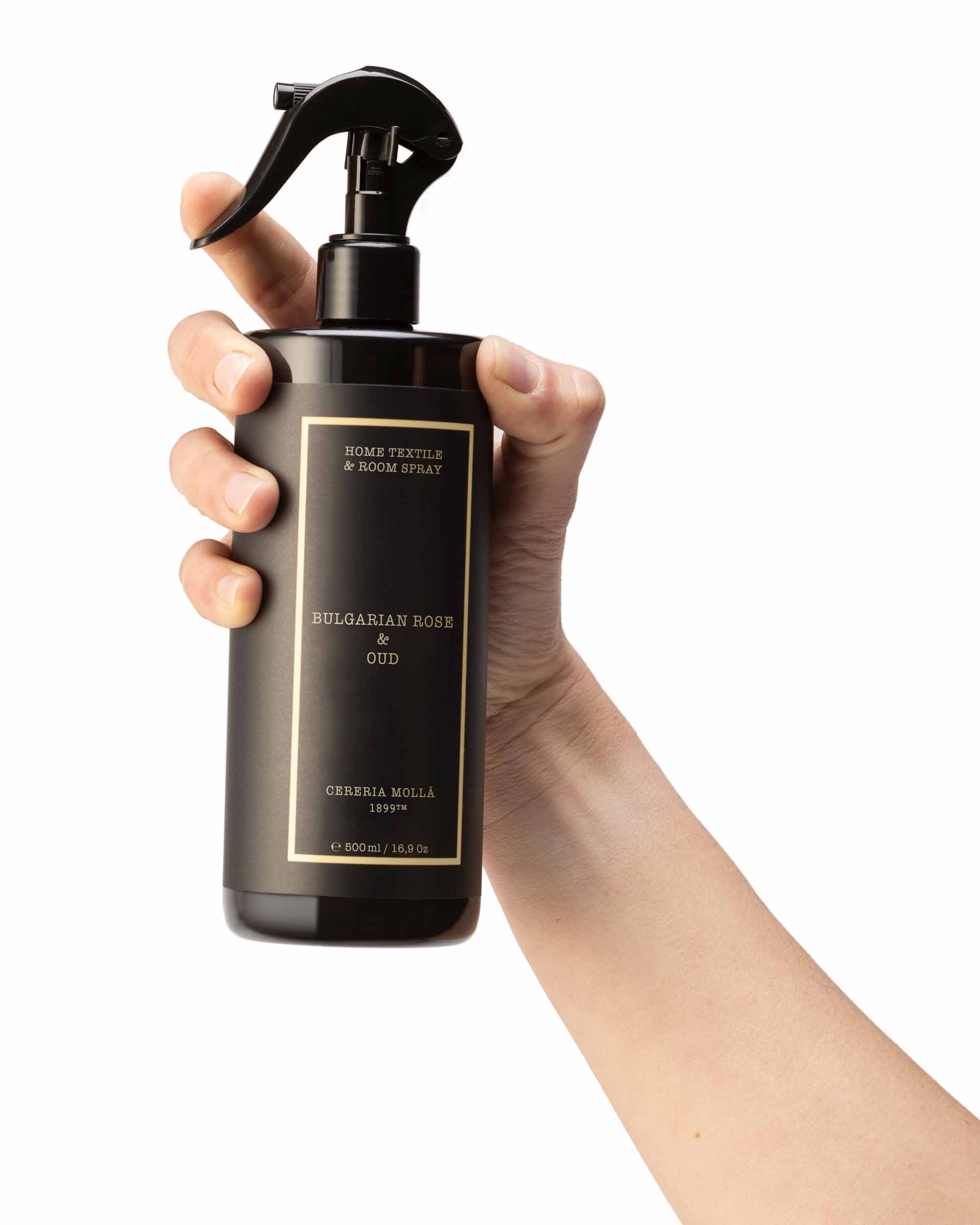 Bulgarische Rose & Oud – Exquisites Raum-/Textilspray (500 ml)