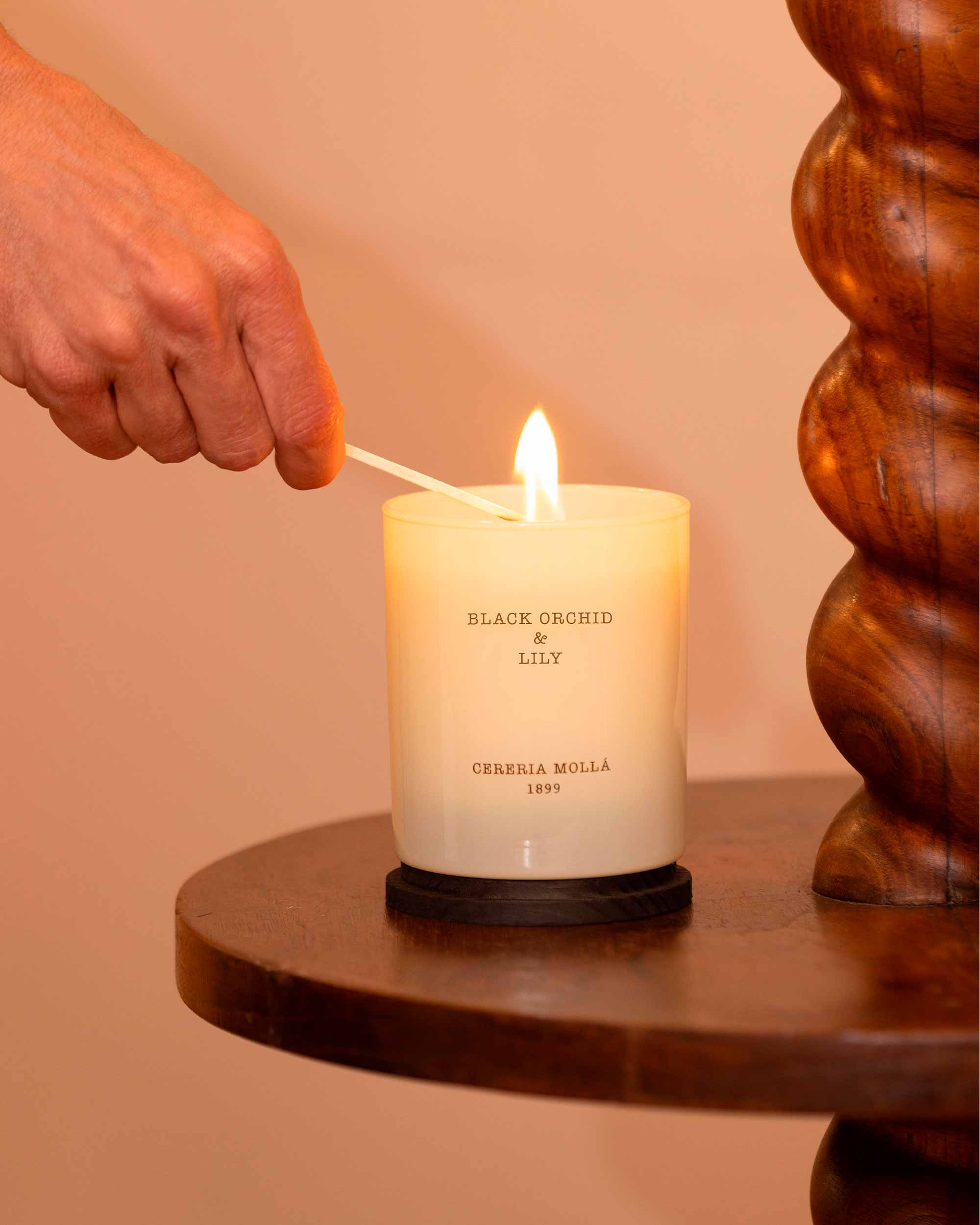 PREMIUM Duftkerze - BLACK ORCHID & LILY - made in Spain ♡